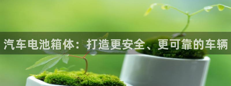 优发国际注册账号：汽车电池箱体：打造更安全、更可靠的车辆