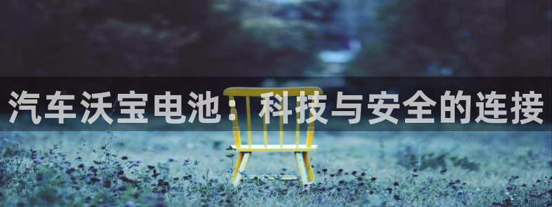 优发国际游戏官网：汽车沃宝电池：科技与安全的连接