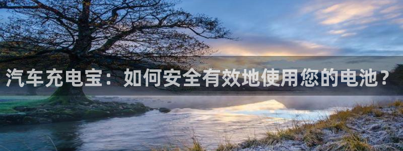 优发国际下载安装：汽车充电宝：如何安全有效地使用您的电池？