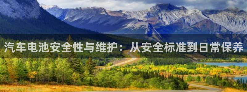 优发国际官网平台：汽车电池安全性与维护：从安全标准到日常保养
