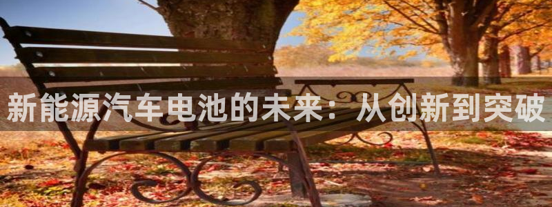 优发国际手机登录下载安装官网：新能源汽车电池的未来：从创新到突破